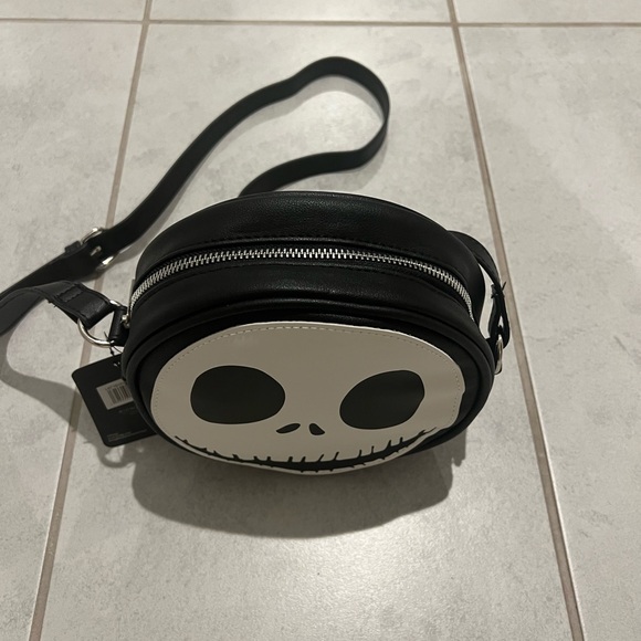 Black and White The Nightmare Before Christmas Crossbody Bag